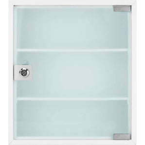 Standard Medical Cabinet with Frosted Glass Door | CB12822