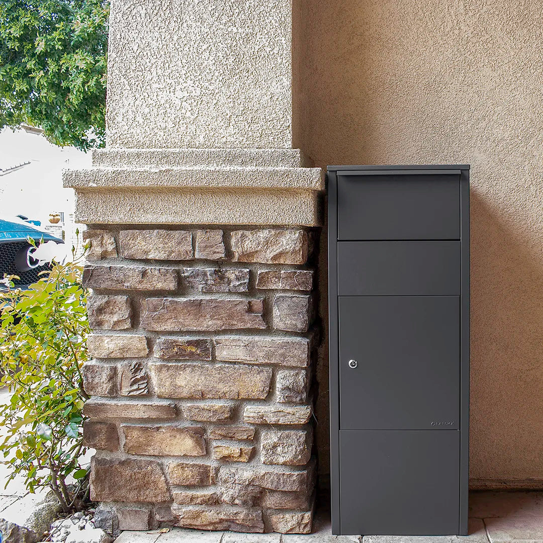 Barska Wall Mount Multi-Purpose Locking Mail Suggestion Drop Box With Key Lock For Home Office Classroom