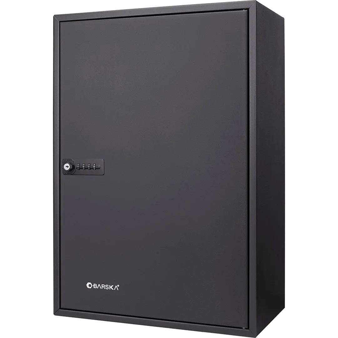 300pcs Key Rack 300 Capacity Adjustable Key Cabinet with Combination & Key Lock, Black ...