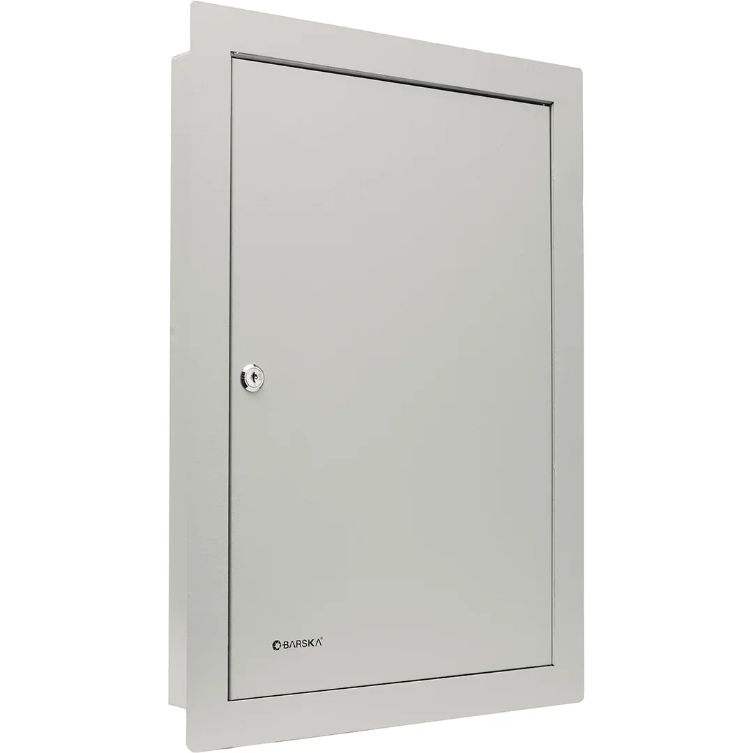 100 Capacity Adjustable In-Wall Key Cabinet, Grey | CB13534 – Barska