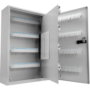 240 Capacity Fixed Position Key Cabinet with Combination Lock, White Tags | CB13600