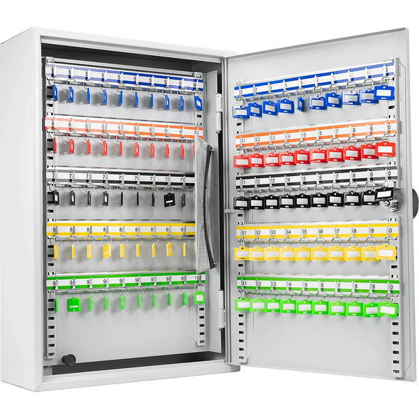 かなけい 800 Capacity Adjustable Key Cabinet with Key Lock | CB12958 – Barska