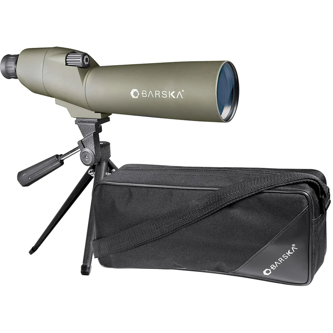 20-60x60mm Colorado Waterproof Straight Spotting Scope, Green 20-60x60mm Colorado Waterproof Straight Spotting Scope, Green