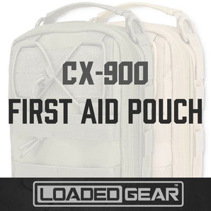 Loaded Gear CX-900 First Aid Utility Pouches | OD Green, Dark Earth