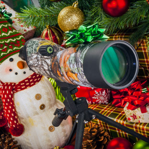 20-60x60mm Blackhawk Waterproof Straight Spotting Scope, Mossy Oak® Break-Up® Camo | AD10976