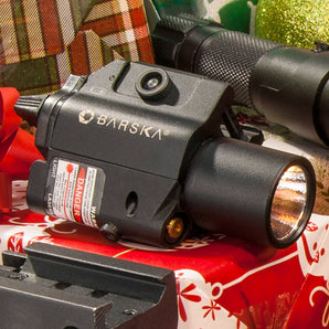 Red Laser with 200 Lumen Flashlight | AU12714