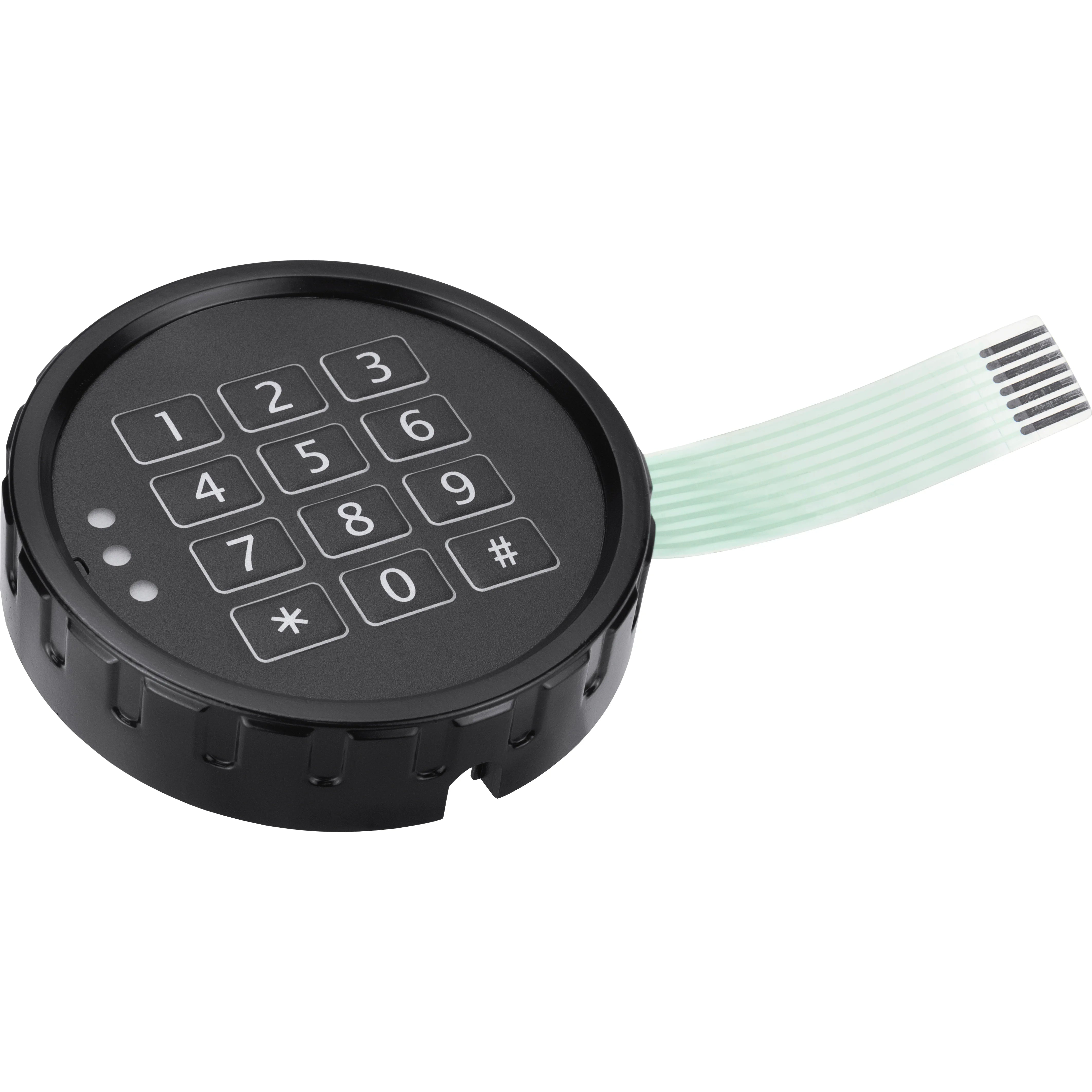 BLACK ROUND DIGITAL KEYPAD-J – Barska
