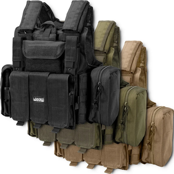 Barska BI12256 Loaded Gear Tactical Vest VX-300 (Black)