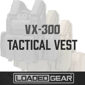 Loaded Gear VX-300 Tactical Vests | Black, OD Green, Dark Earth